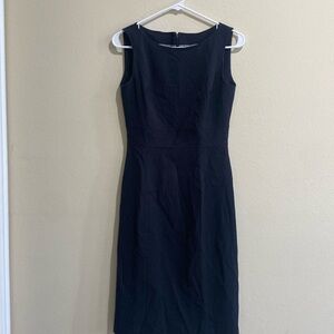 Black Lined Maxi Dress
